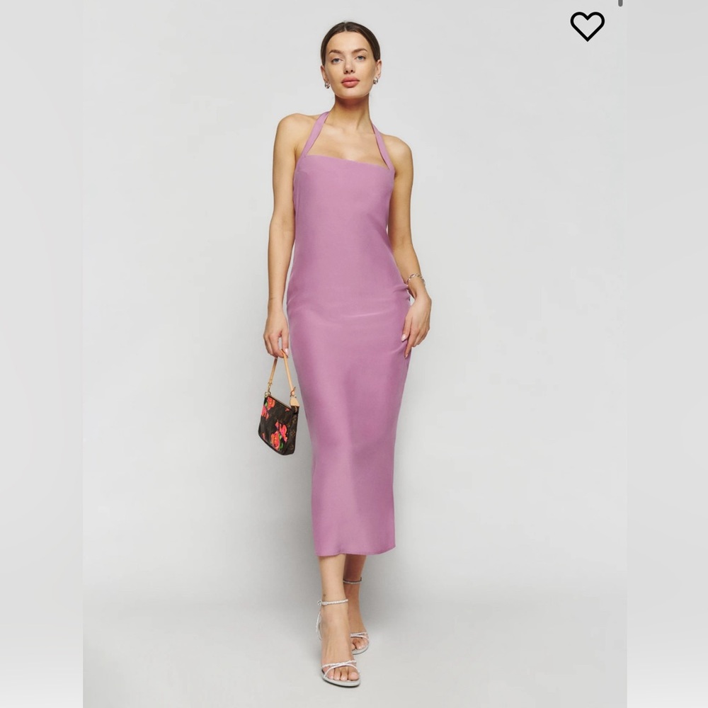 NWT Reformation Alli Silk Dress